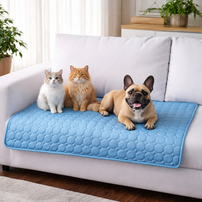 Dog Cooling Mat Summer Pet Cold Bed Extra Large for All Dogs