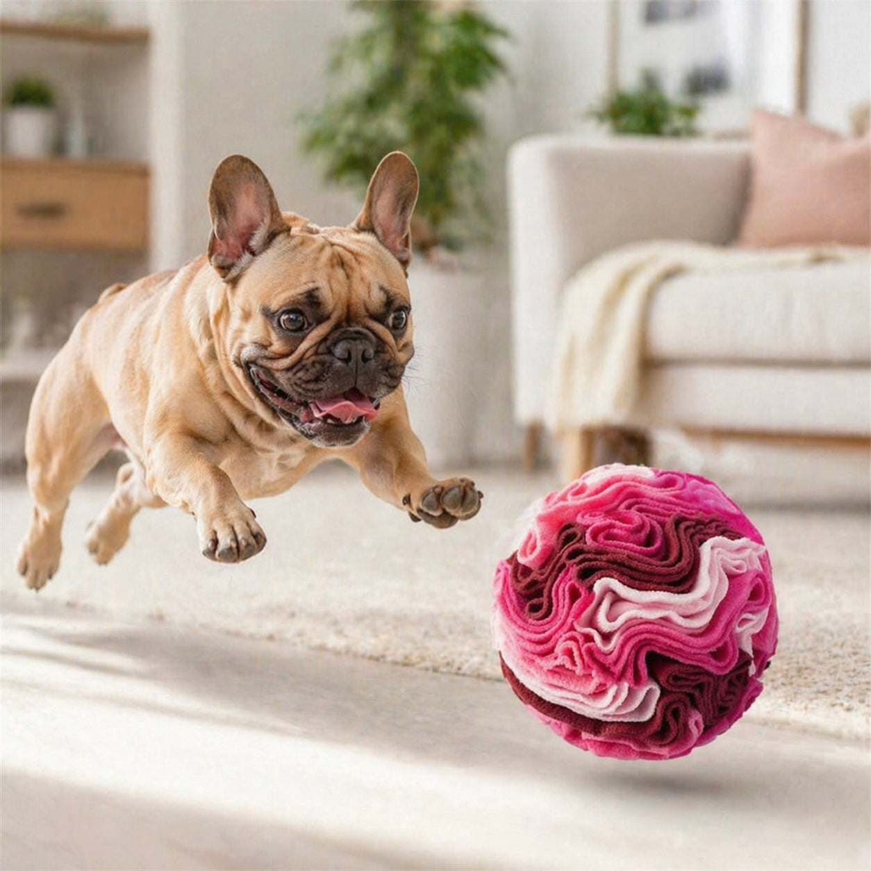 Dog Sniffing Ball Puzzle Toy - Interactive IQ Training Feeder