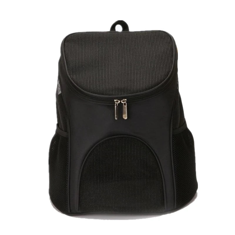 Summer Mesh Pet Dog Backpack - Breathable Travel Carrier for Small Dogs