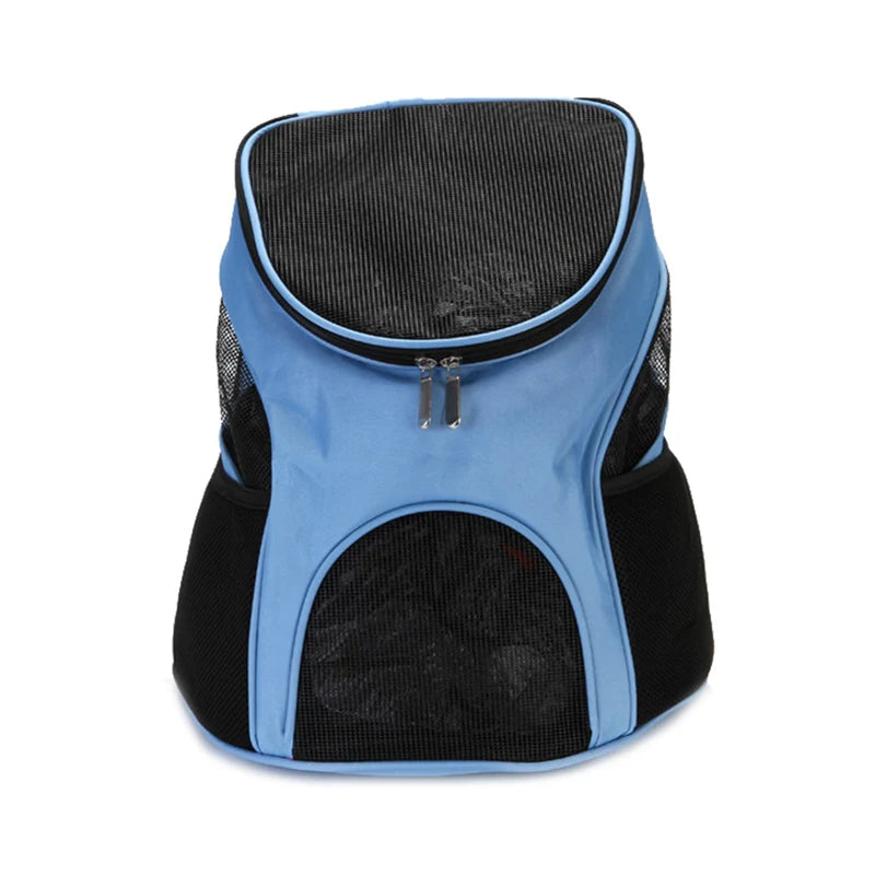 Summer Mesh Pet Dog Backpack - Breathable Travel Carrier for Small Dogs