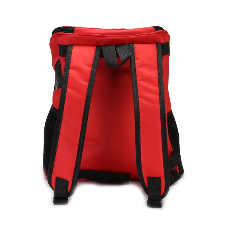 Summer Mesh Pet Dog Backpack - Breathable Travel Carrier for Small Dogs