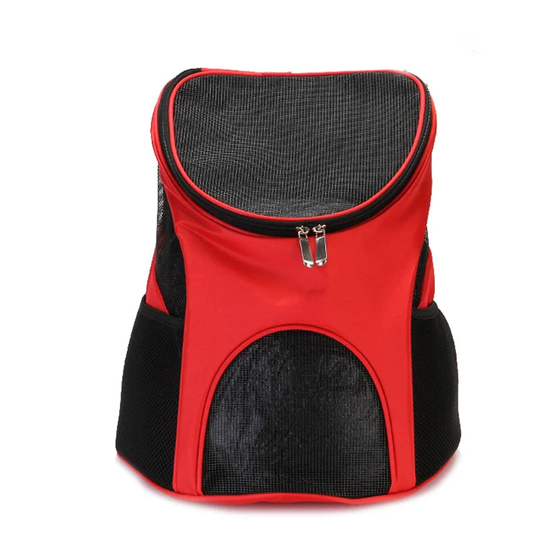 Summer Mesh Pet Dog Backpack - Breathable Travel Carrier for Small Dogs