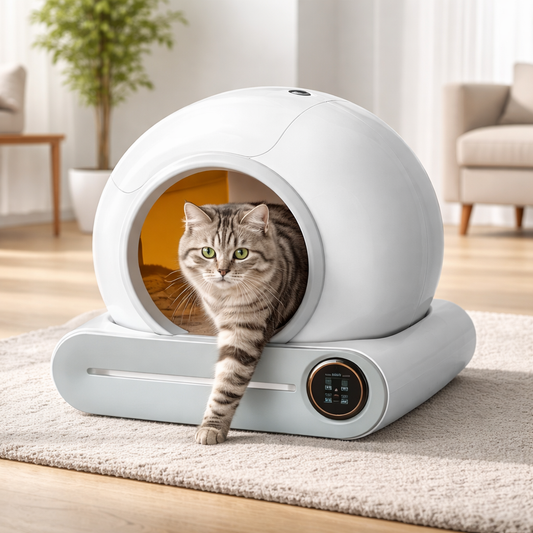 Smart Automatic Cat Litter Box - Large Self-Cleaning With App Control