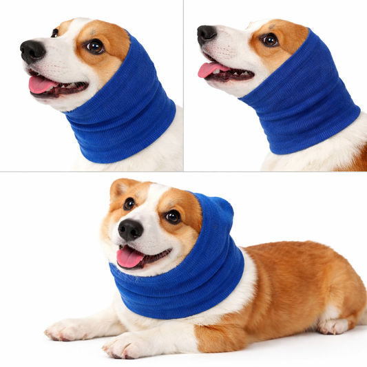Dog Calming Hood Anti-Anxiety Ear Cover For Small Medium Large Dogs