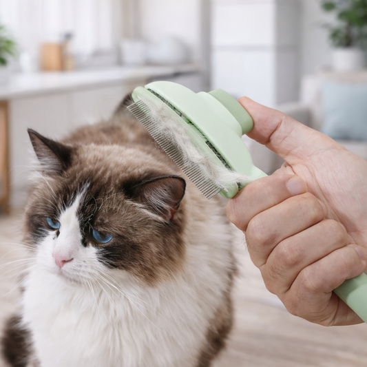Pet Hair Removal Brush - Universal Cat Dog Grooming Comb