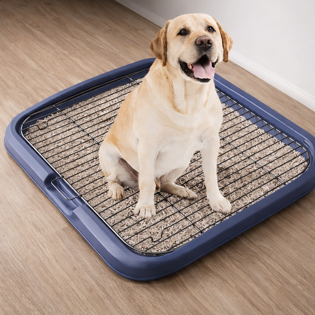 Large Dog Toilet Training Equipment - Stainless Steel Poop Collector