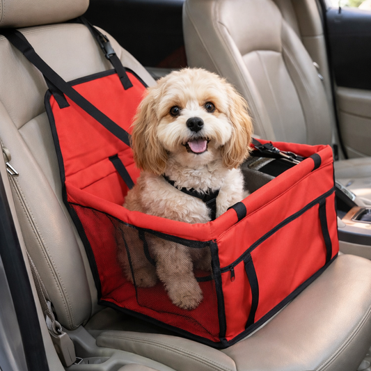 Dog Car Seat Cover Foldable Hammock Pet Travel Safety Harness
