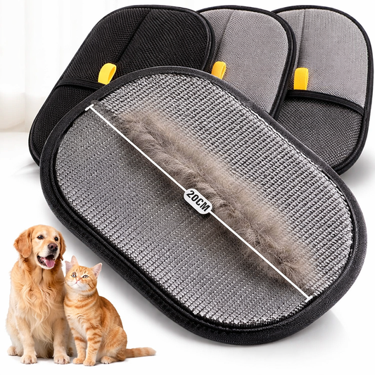 Reusable Electrostatic Pet Hair Removal Mitts For Cats And Dogs