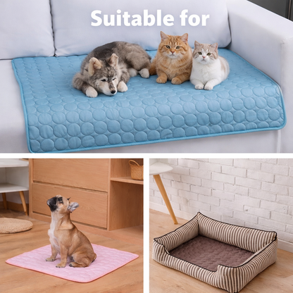 Dog Cooling Mat Summer Pet Cold Bed Extra Large for All Dogs