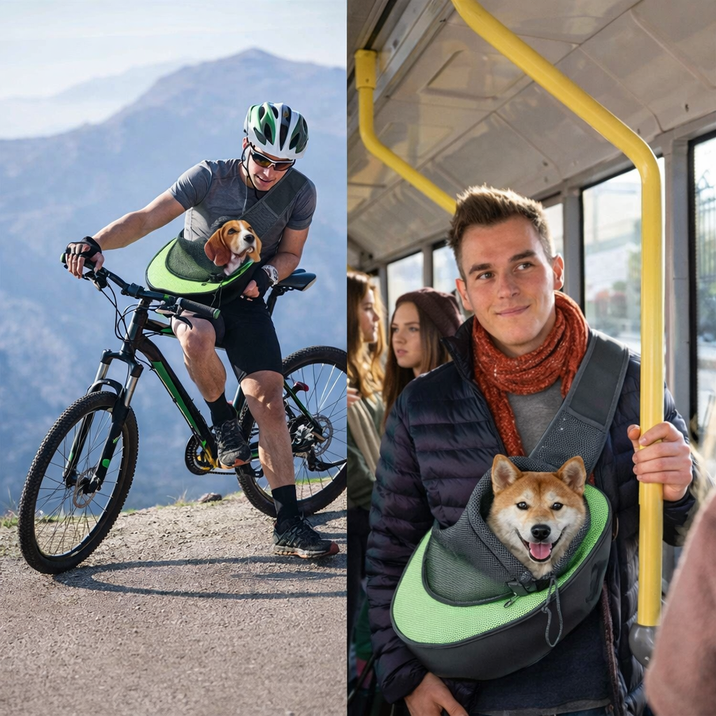 Pet Carrier Backpack Travel Tote Shoulder Bag For Dogs And Cats