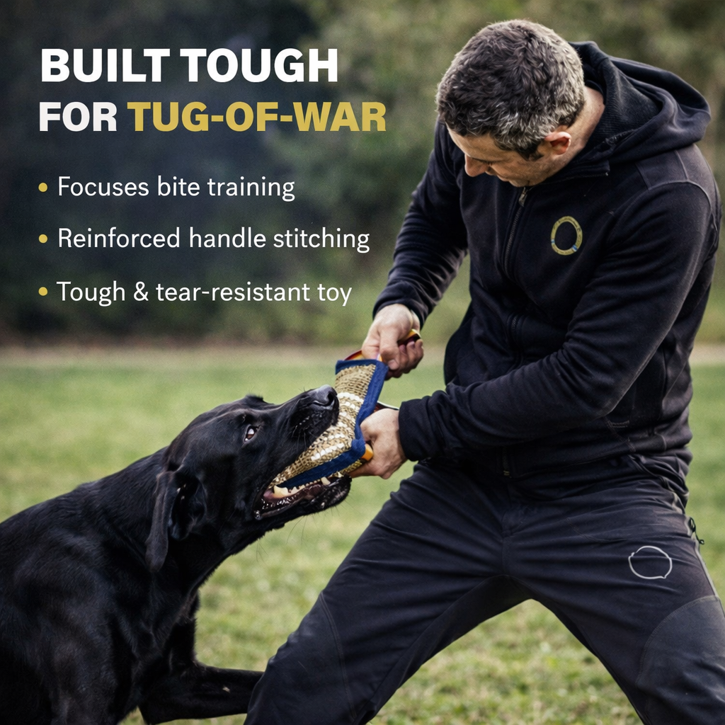 Pet Training Bite Toys - Coarse Jute Chew Sticks For Dogs