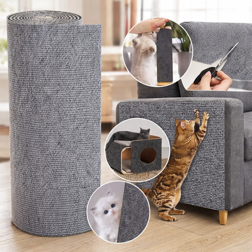 7 Colors Cat Scratcher Sofa Protector Self-Adhesive Carpet Mat