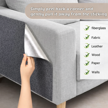 7 Colors Cat Scratcher Sofa Protector Self-Adhesive Carpet Mat