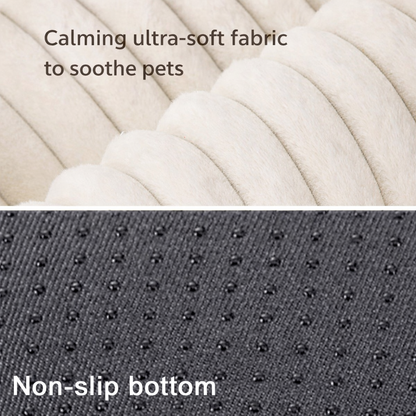 Orthopedic Plush Dog Bed - High Resilience Support for Medium Large Dogs