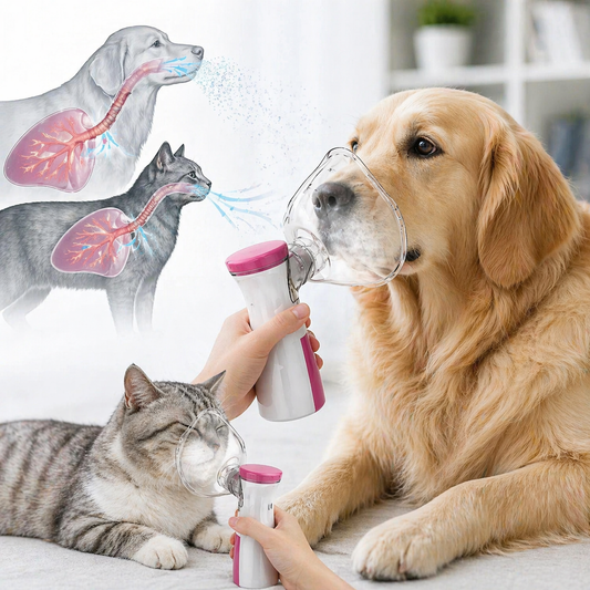 Vet-Recommended Pet Nebulizer For Dogs And Cats Electronic Home Treatment