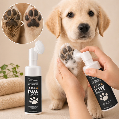 Paw Cleaner Foam - Waterless Dog Cat Pet Shampoo With Brush