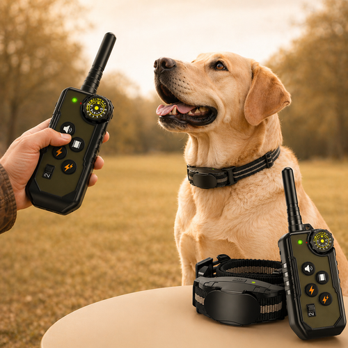 Electric Dog Training Collar With Remote Control Waterproof