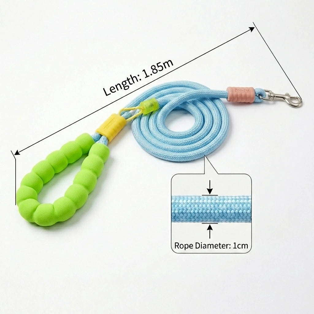 Durable Dog Leash with Comfortable Grip for Training and Walking