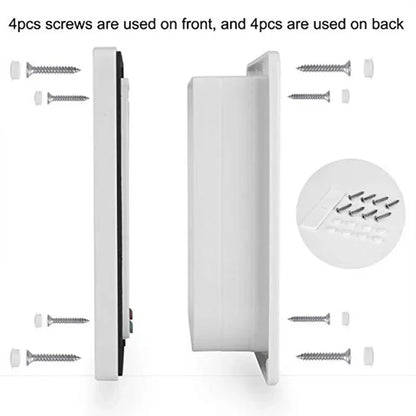 Pet Flap Door With 4-Way Security Lock For Dogs And Cats