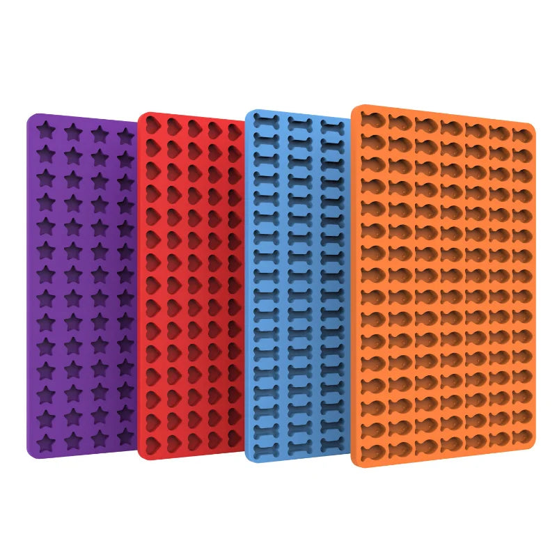 Multi-Cavity Silicone Animal Biscuit Baking Mold for DIY Treats