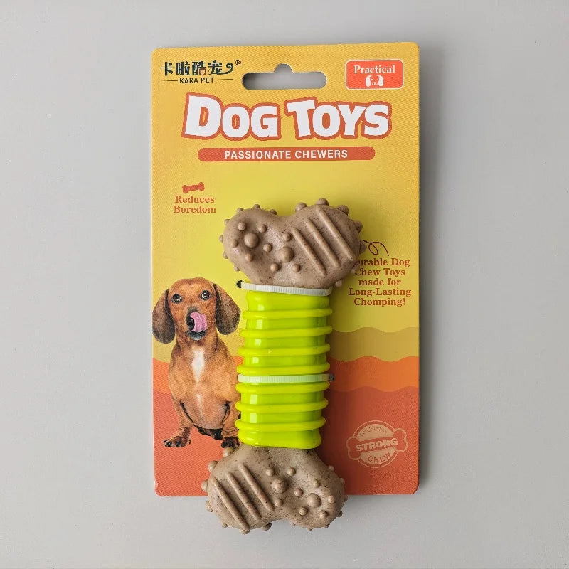 Durable Dog Chew Toy - Bite Resistant Bone Shape For All Dog Sizes