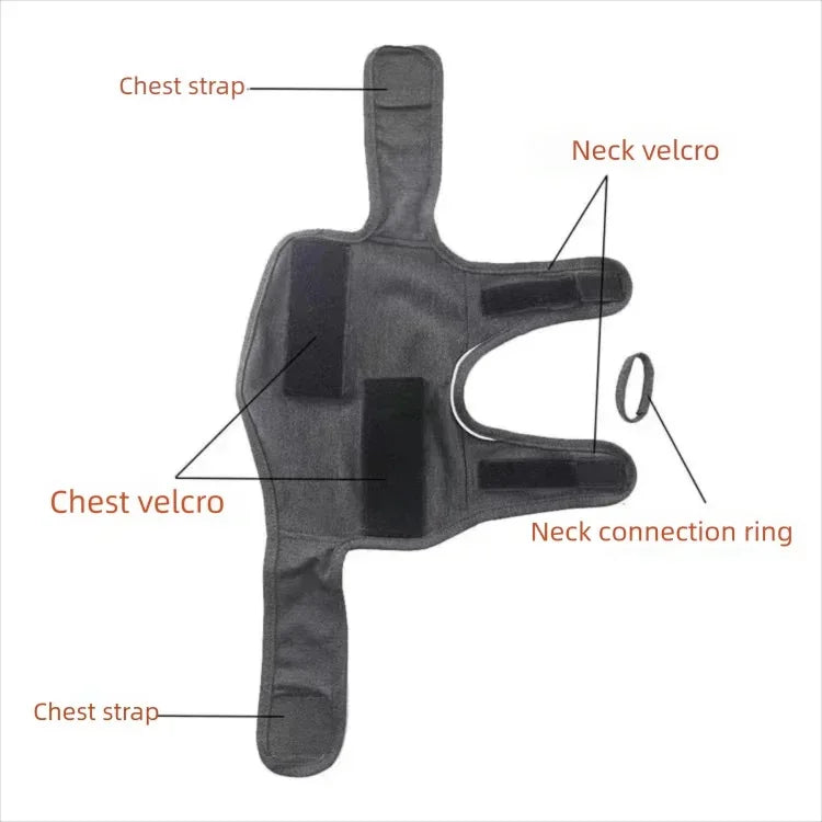 Dog Anxiety Vest - Breathable Stress Relief Thunder Jacket
