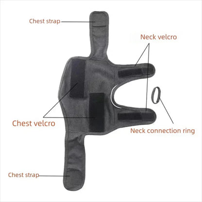 Dog Anxiety Vest - Breathable Stress Relief Thunder Jacket