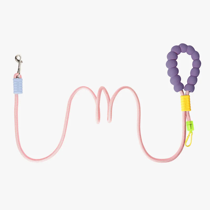 Cross Body Dog Leash with Cloud Foam Cotton Handle for Walking
