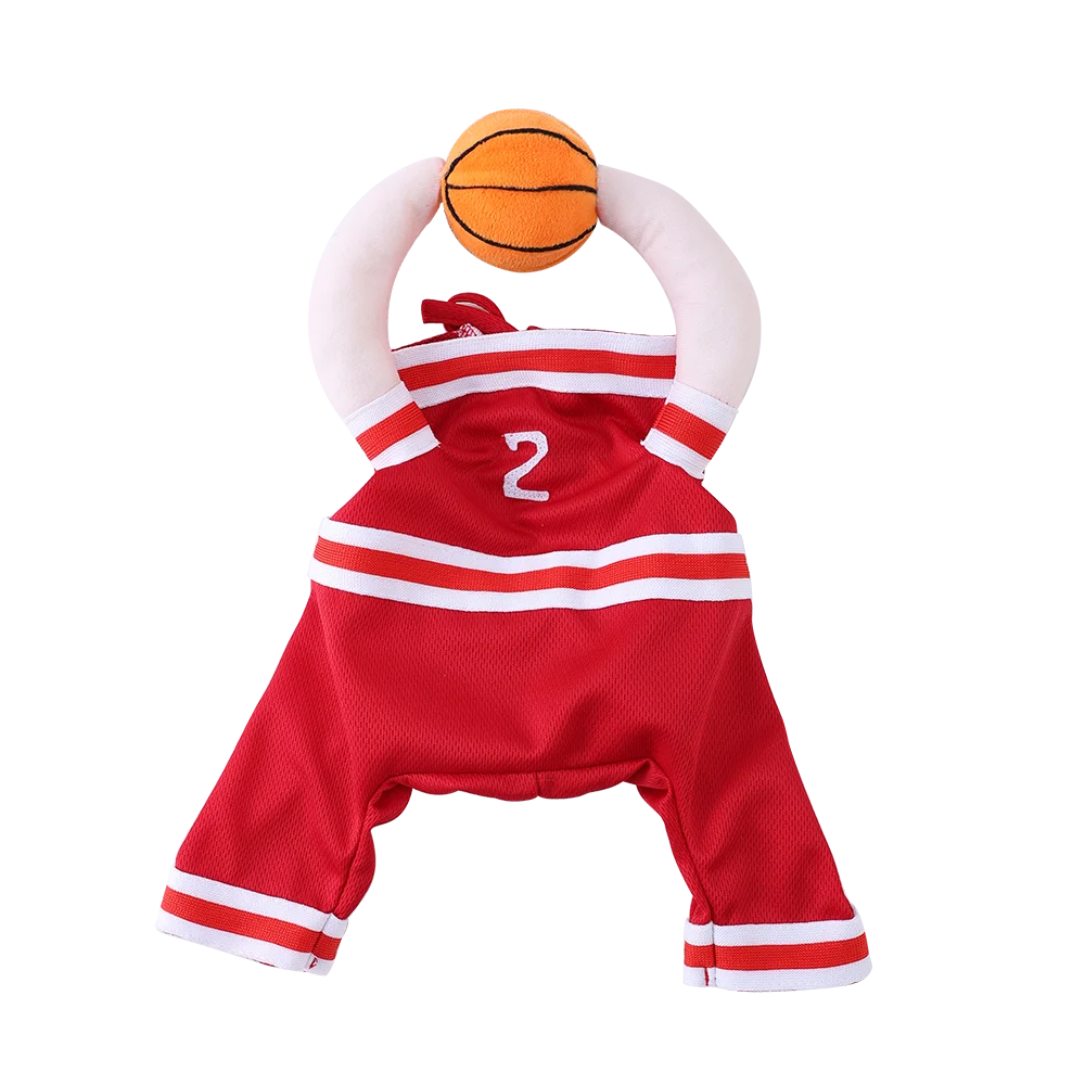 Large Dog Halloween Basketball Costume - Funny Pet Cosplay Clothes