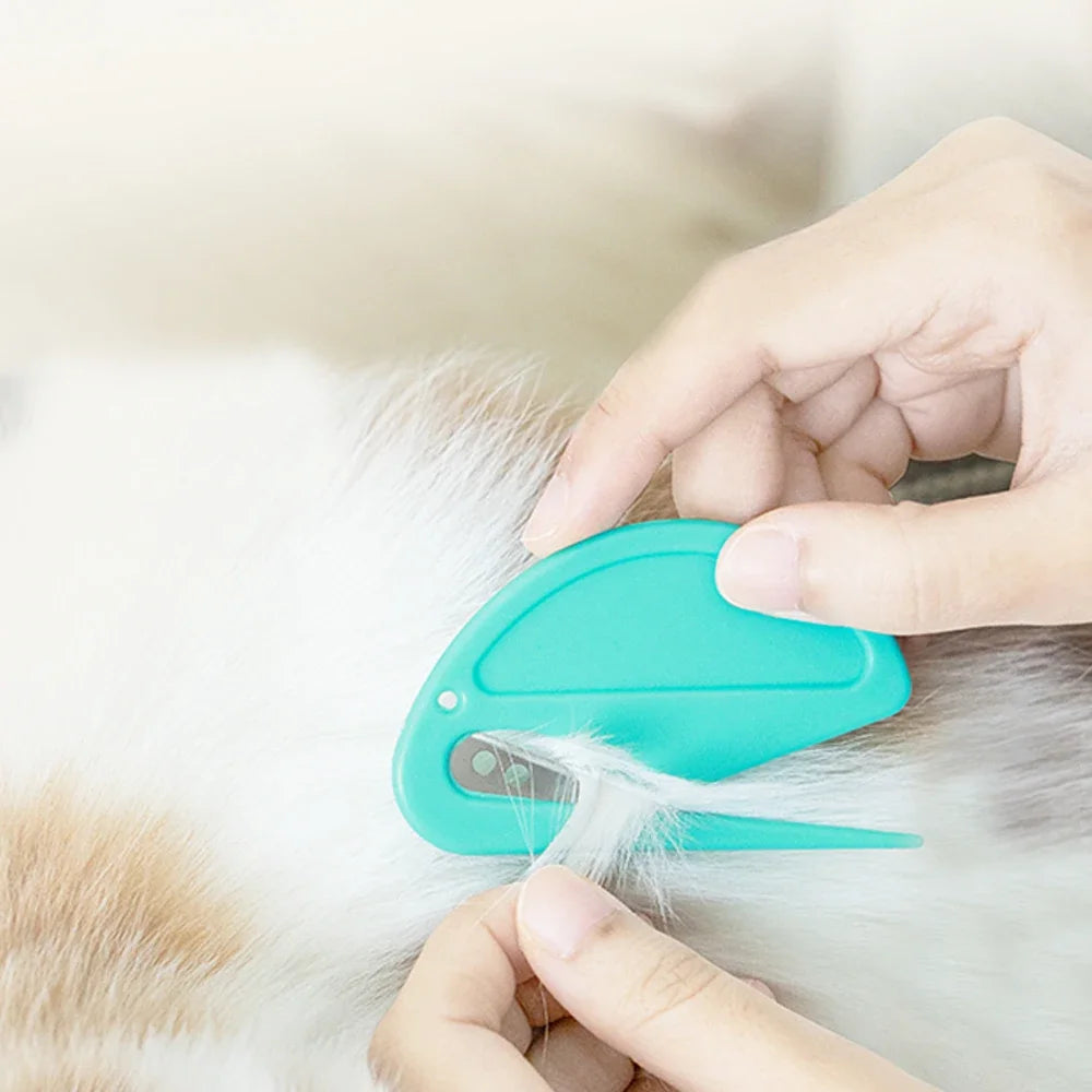 Pet Hair Removal Knife - Dog Grooming Tool for Shedding Control 2026
