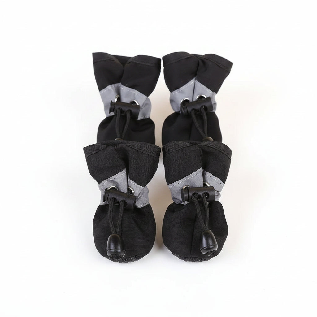 4pcs Water-Resistant Dog Shoes For Small Dogs - Outdoor Protection