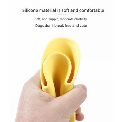 Silicone Dog Muzzle - Soft Anti-Bite Anti-Bark Duck Bill Design
