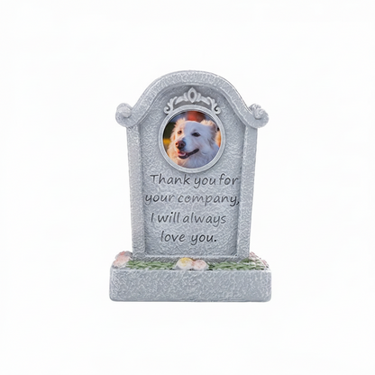 Pet Memorial Plaque Personalized Tombstone For Deceased Pets
