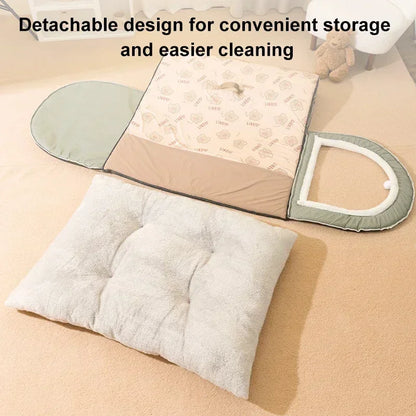 Removable Pet Dog Bed Cozy Nest For Small Medium Dogs Winter Warm