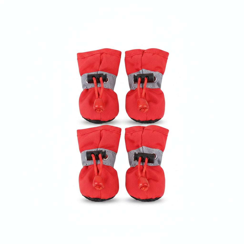 4pcs Water-Resistant Dog Shoes For Small Dogs - Outdoor Protection
