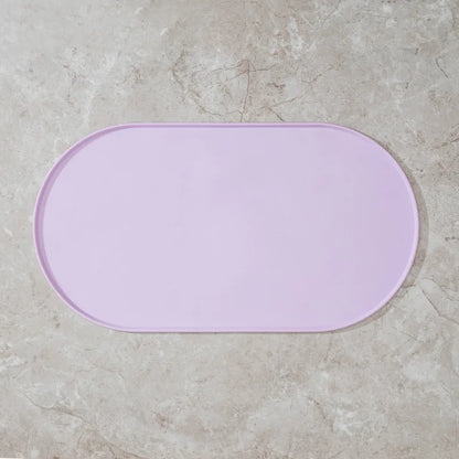 Cat Feeding Mat Non-Slip Waterproof Pet Food Bowl Mat