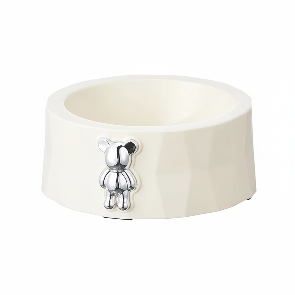 Premium Stainless Steel Pet Bowl With Anti-Slip Base For Dogs Cats