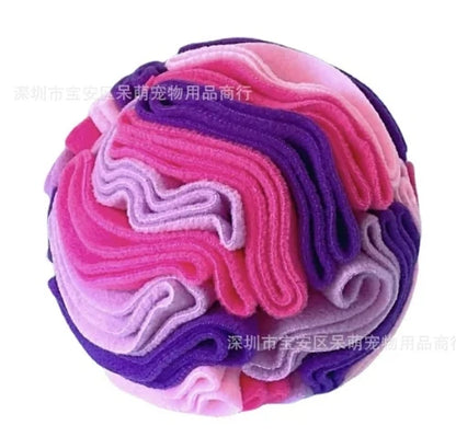 Dog Sniffing Ball Puzzle Toy - Interactive IQ Training Feeder