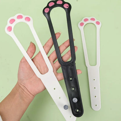 Adjustable Dog Door Latch - Pet Gate Lock Strap Keeps Dogs Out