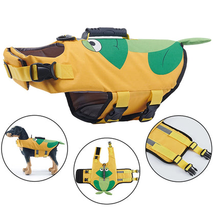Dog Life Jacket Swimming Safety Vest for Small Medium Large Dogs
