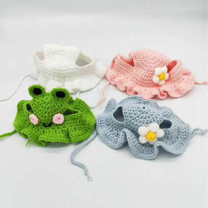 Cute Cat Hat Funny Pet Party Cosplay Knitted Headwear Accessories