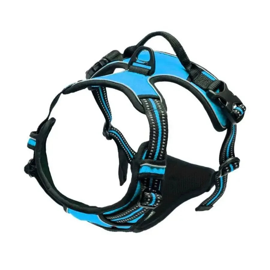 Dog Harness Vest Set With Collar And Leash For All Size Dogs