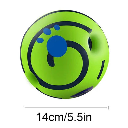 Dog Wobble Wag Giggle Ball - Interactive Sound Toy For All Dogs