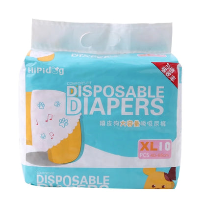 Super Absorption Dog Diapers For Female Dogs - Disposable Pet Nappies