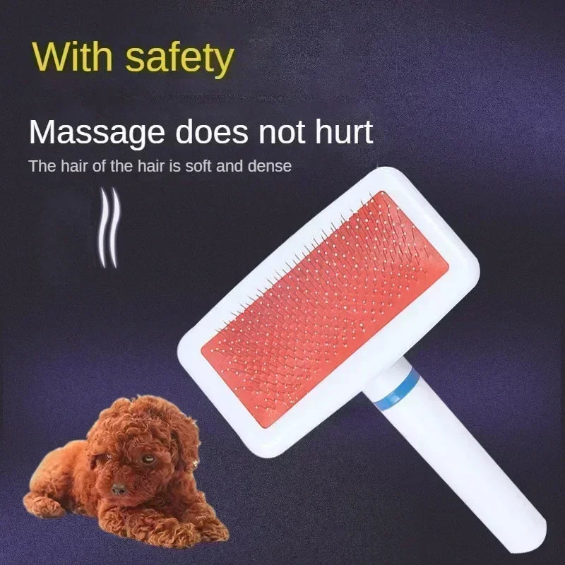 Self Cleaning Pet Hair Remover Comb For Dogs And Cats