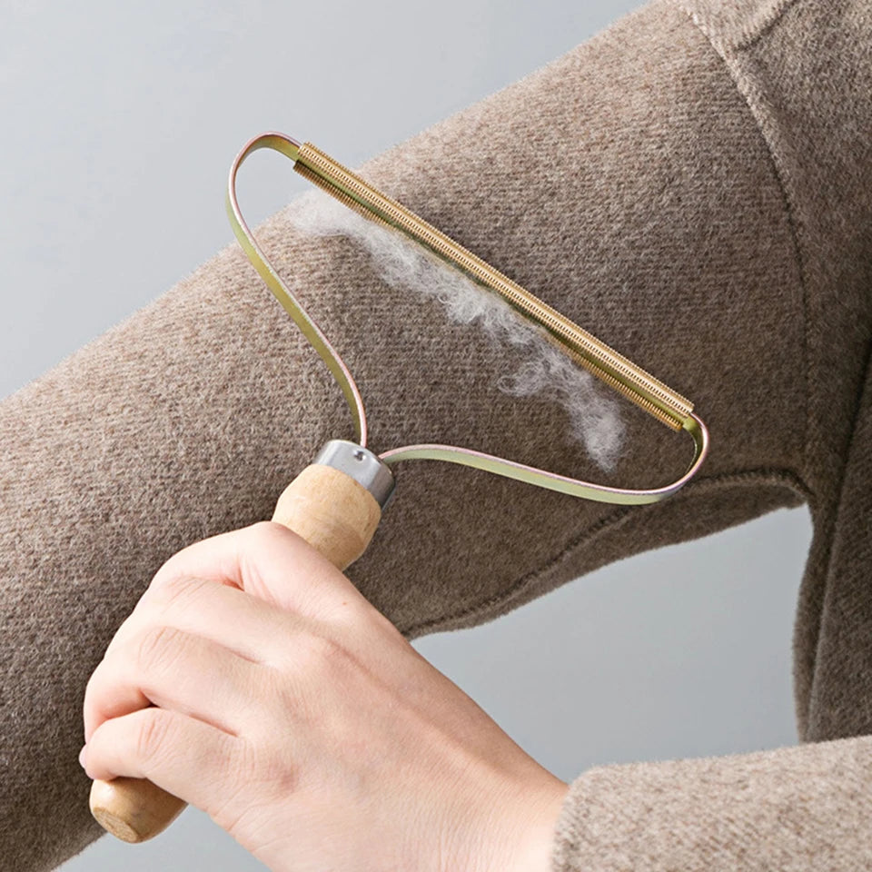 Portable Lint Remover Pet Hair Brush Manual Fabric Shaver Tool