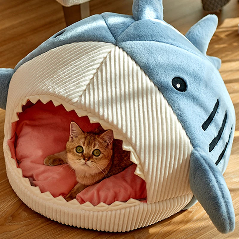 Winter Warm Cat Bed Portable Pet Cushion Kitten Basket House