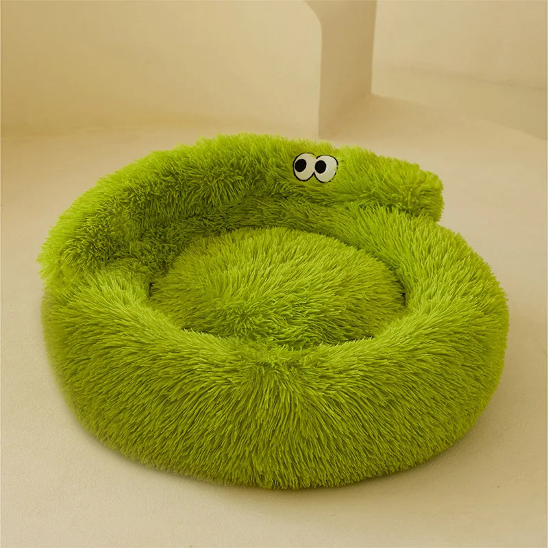 Super Cat Bed Warm Sleeping Nest - Soft Plush Pet Bed For Cats
