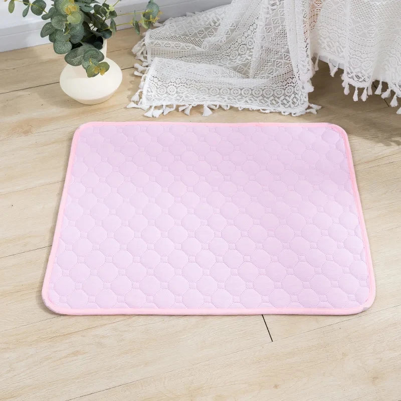 Washable Reusable Pet Pee Pad - Waterproof Dog Training Mat