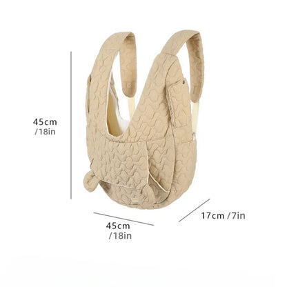 Dog Carrier Cat Backpack Extra Large Pet Chest Bag Waterproof